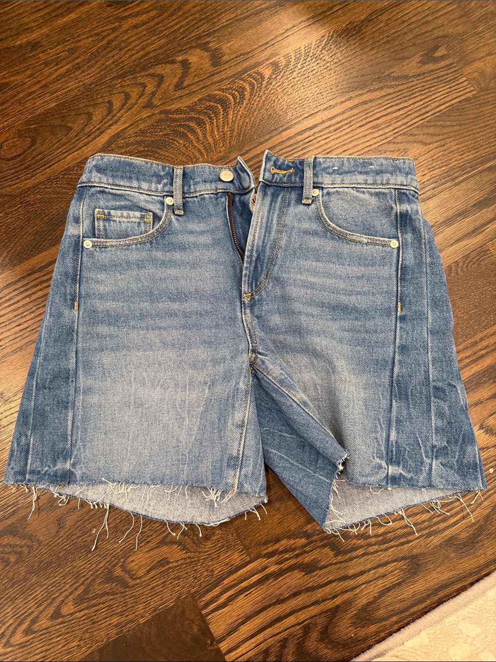 Classic Light Blue Denim Jean Shorts